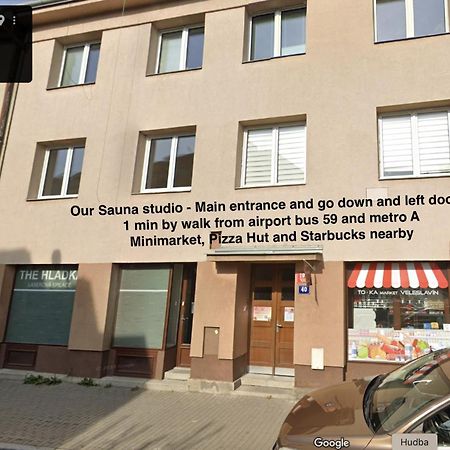 Sauna Studio Near Centre/Airport Praga Exterior foto